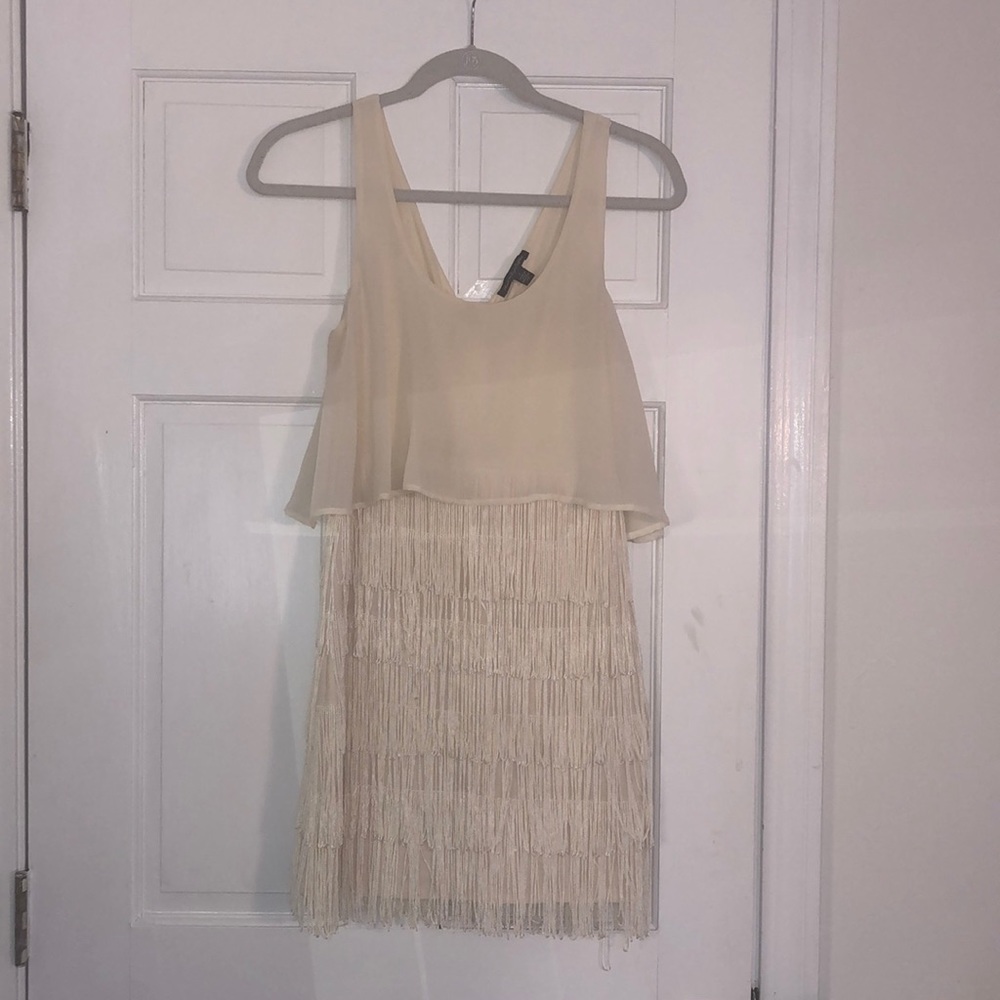 Gatsby style white dress